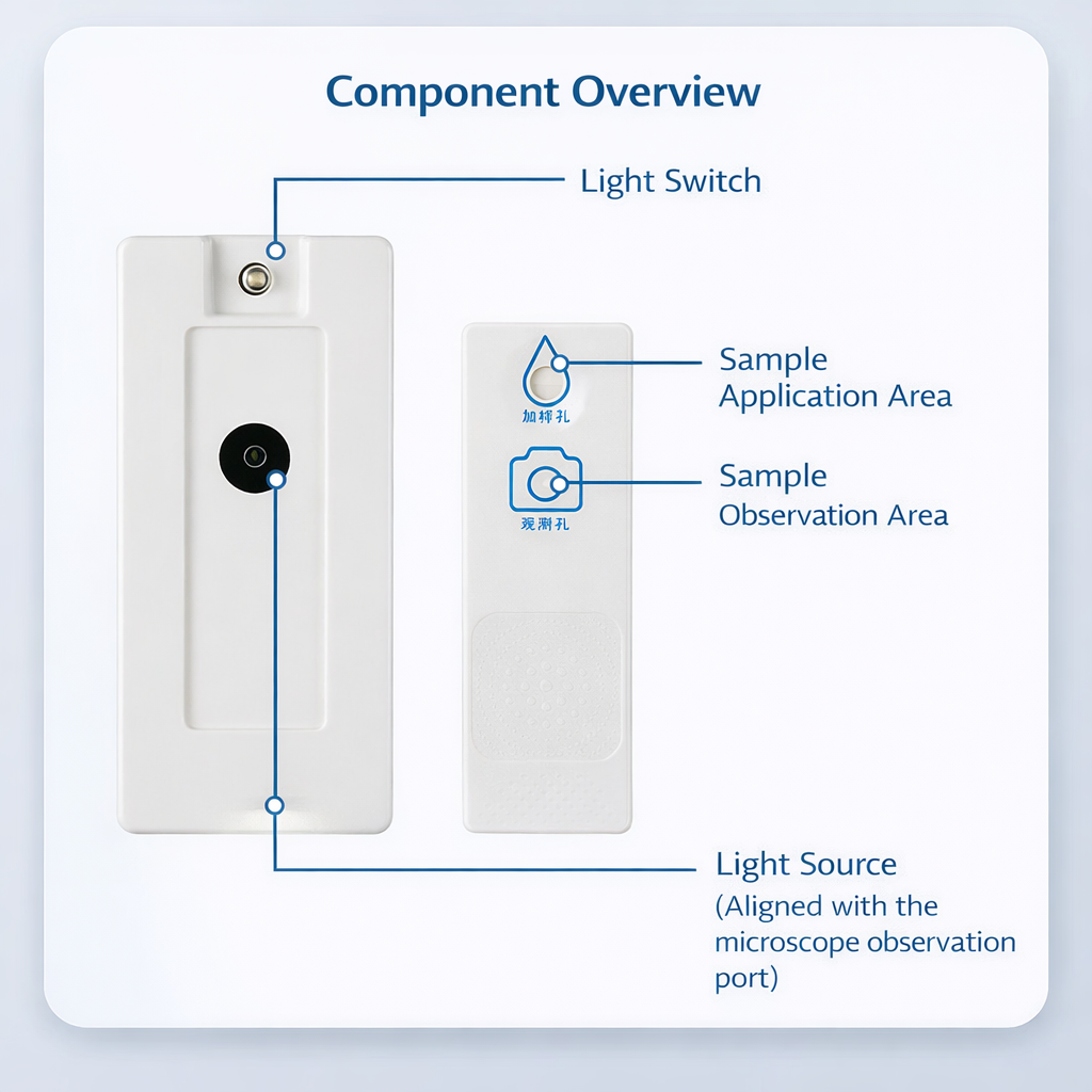 Home Sperm Observation Microscope Kit